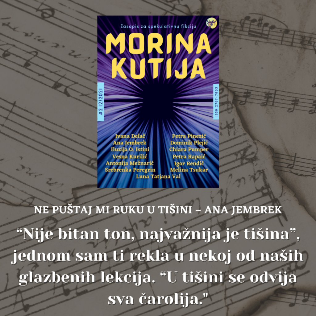 Ne puštaj mi ruku u tišini – Ana Jembrek