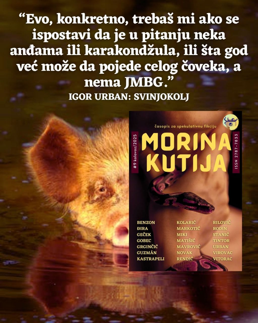 Igor Urban: Svinjokolj