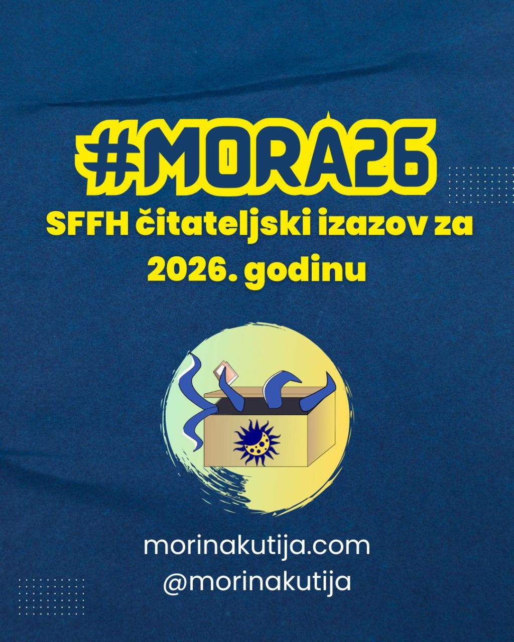 Morin čitateljski izazov za 2026. godinu