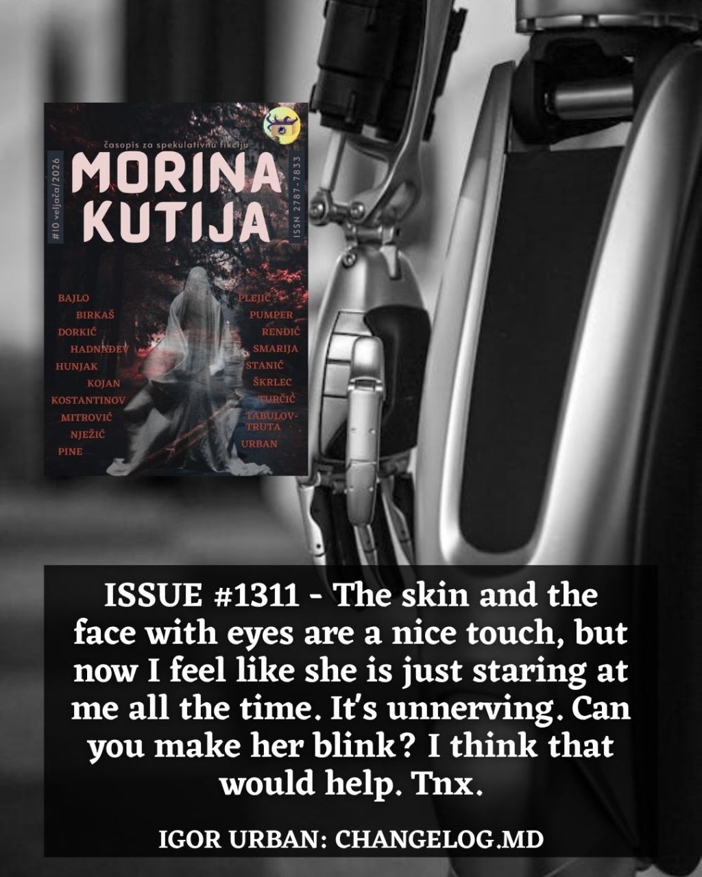 Igor Urban: CHANGELOG.MD